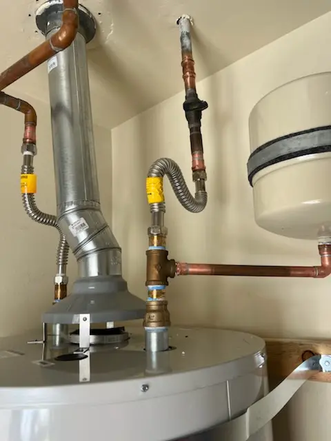 Water heater installation and plumbing repair in New Providence